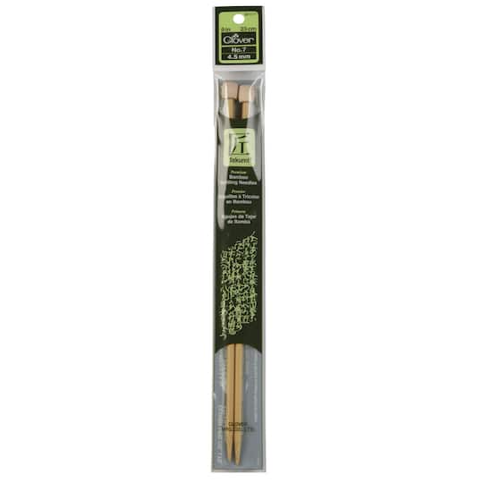 Clover Takumi® 9" Bamboo Knitting Needles